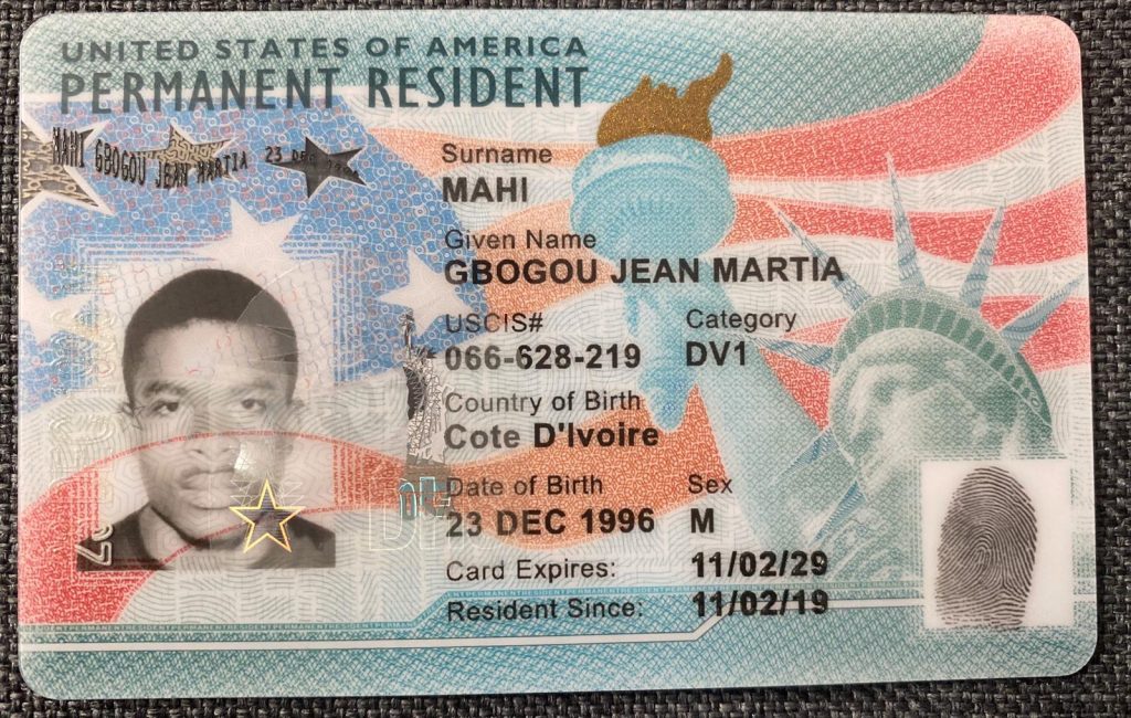 acheter une green card