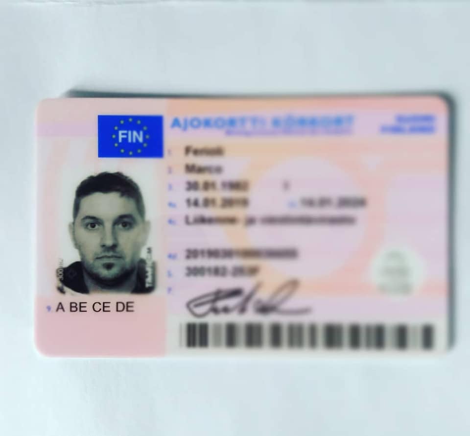 osta väärennetty ajokortti