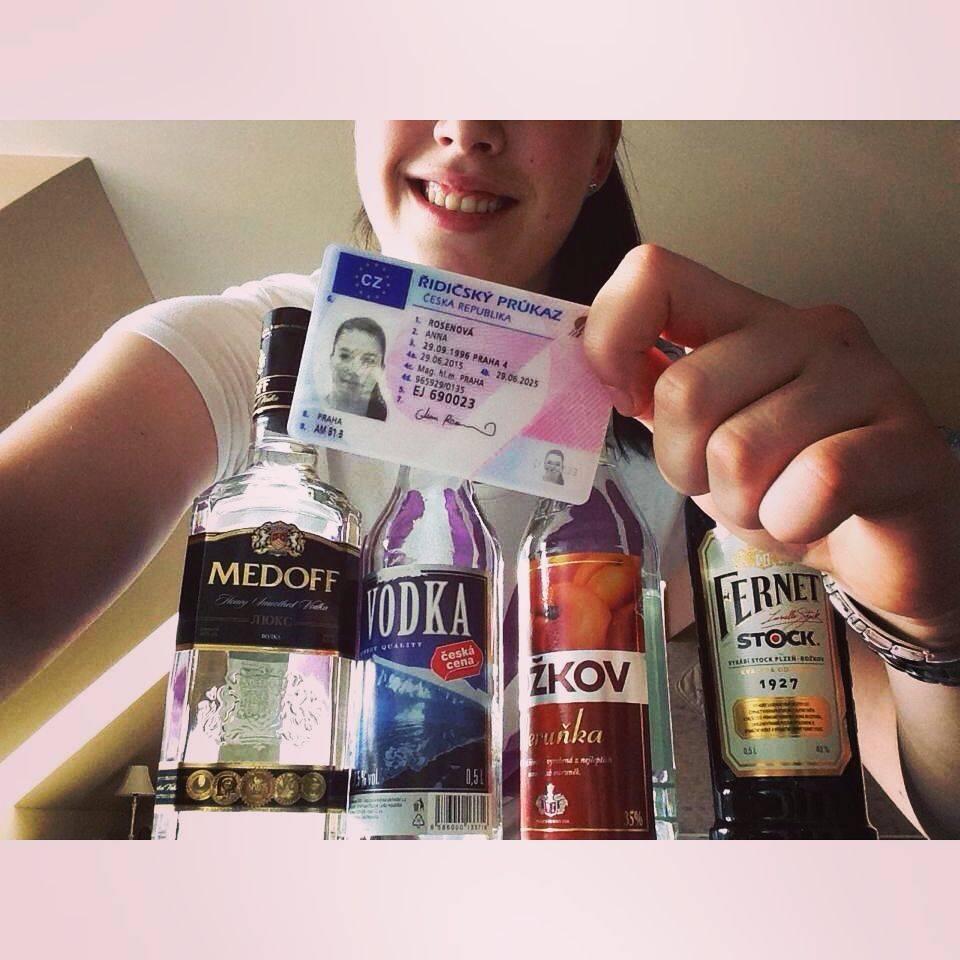 falešný řidičský průkaz