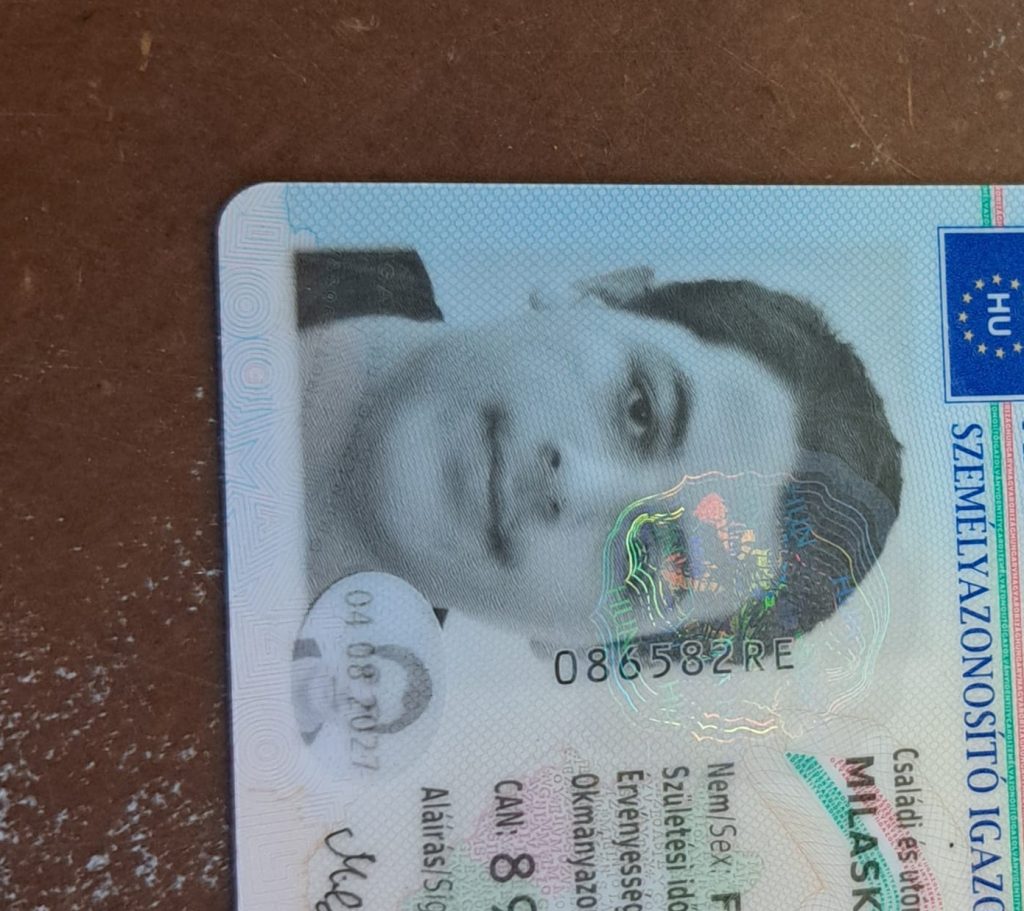 kamu személyi