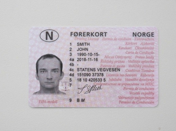 falske førerkort