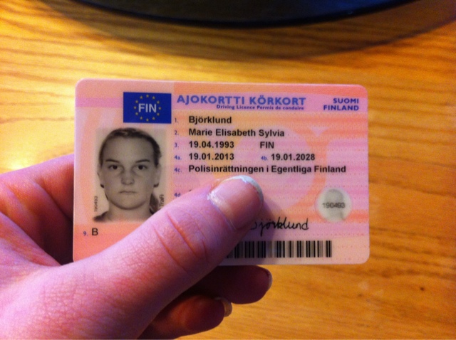 väärennetty ajokortti