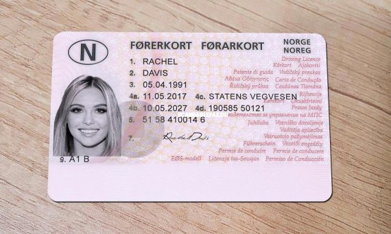kjøpe falskt førerkort